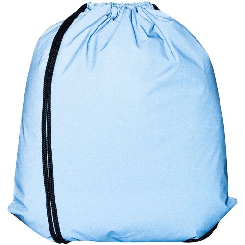 Рюкзак-мешок Manifest Color из светоотражающей ткани, синий 4