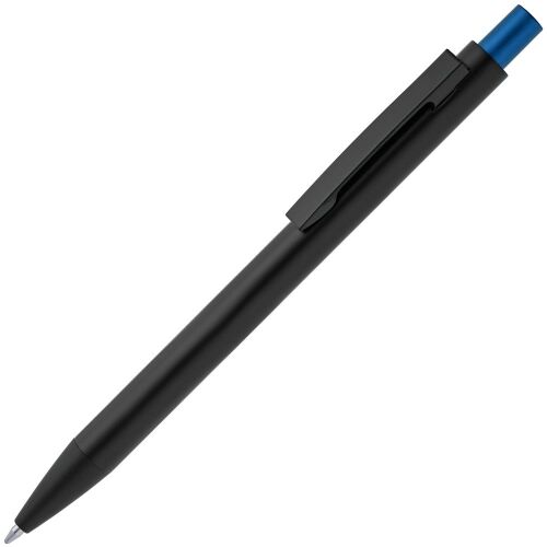 Ручка шариковая Chromatic, черная с синим 1