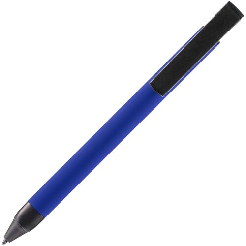 Ручка шариковая Standic с подставкой для телефона, синяя 4