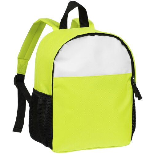 Детский рюкзак Comfit, белый с зеленым яблоком 8