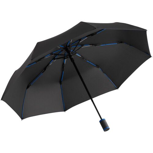 Зонт складной AOC Mini с цветными спицами, синий 1