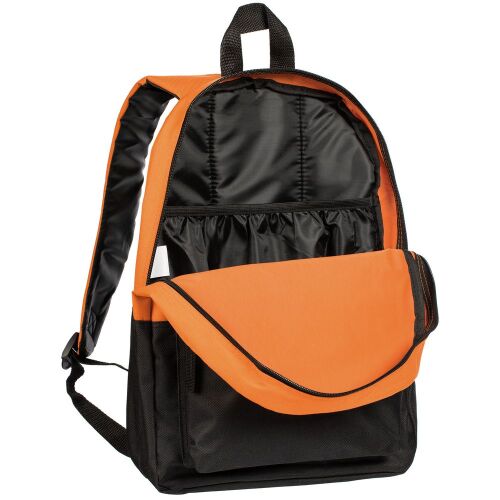 Рюкзак Base Up, черный с оранжевым 6