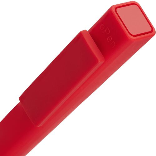 Ручка шариковая Swiper SQ Soft Touch, красная 3