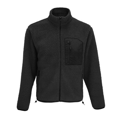 Куртка унисекс Fury, темно-серая (графит), размер XL 1