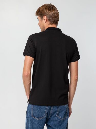 Рубашка поло мужская Virma Stretch, черная, размер L 5