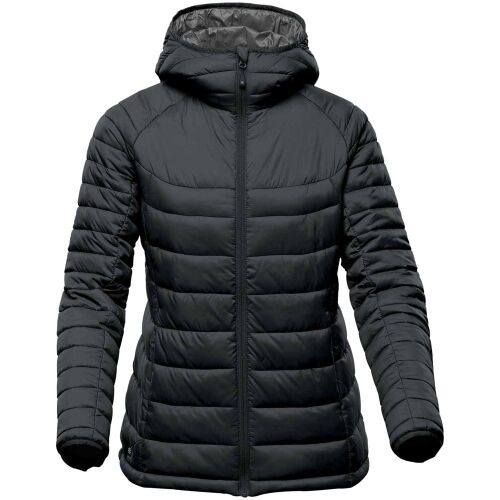 Куртка компактная женская Stavanger черная с серым, размер XS 8