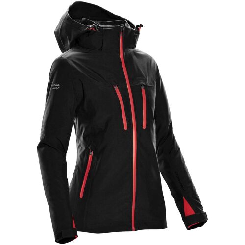 Куртка-трансформер женская Matrix черная с красным, размер L 9
