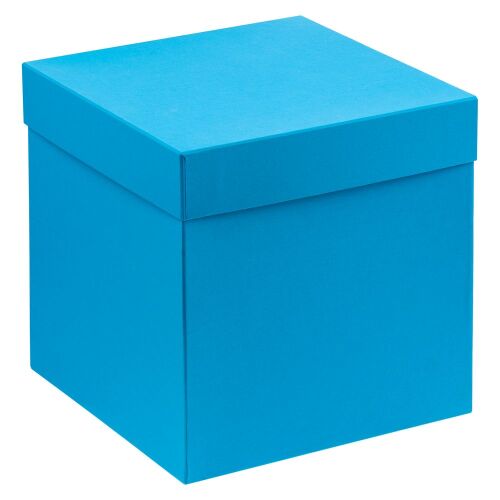 Коробка Cube, L, голубая 1