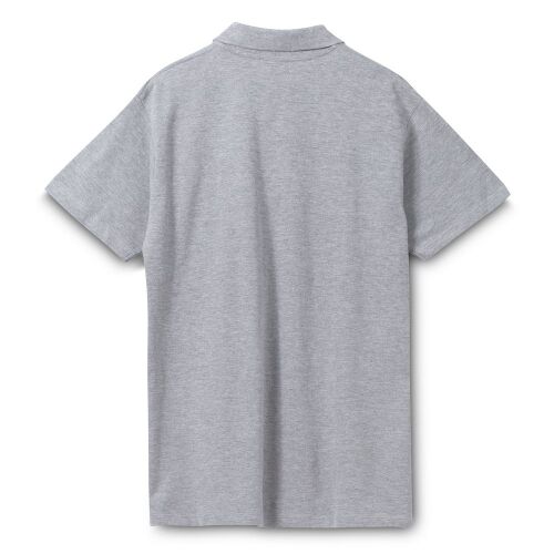 Рубашка поло мужская Spring 210 серый меланж, размер S 1