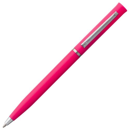 Ручка шариковая Euro Chrome, розовая 3