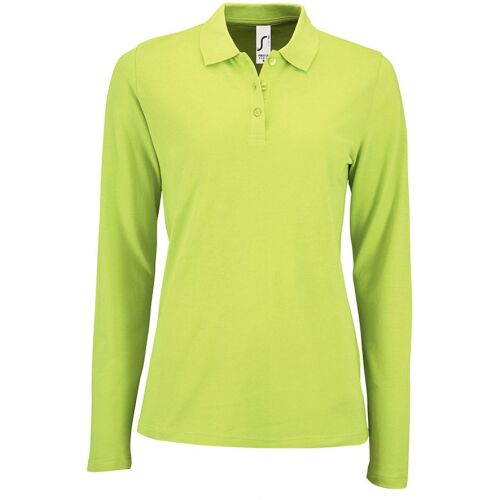 Рубашка поло женская с длинным рукавом Perfect LSL Women зеленое 1