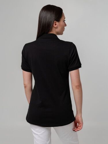 Рубашка поло женская Virma Stretch Lady, черная, размер S 6