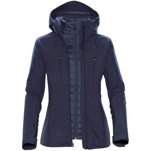 Куртка-трансформер женская Matrix темно-синяя, размер S 8