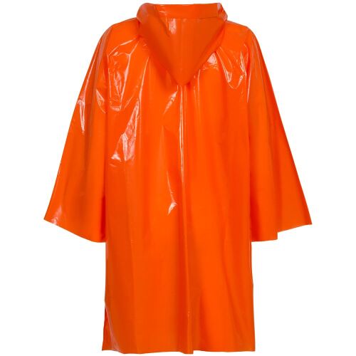 Дождевик-плащ CloudTime, оранжевый 2