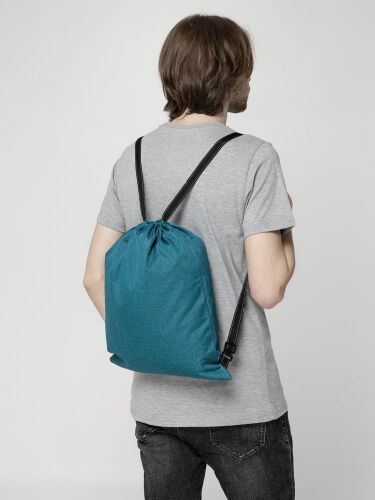 Рюкзак-мешок Melango, темно-синий 5