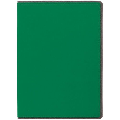 Ежедневник Frame, недатированный, зеленый с серым 2