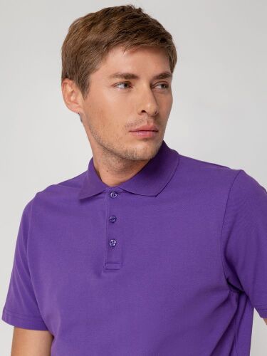 Рубашка поло мужская Virma light, фиолетовая, размер XXL 6