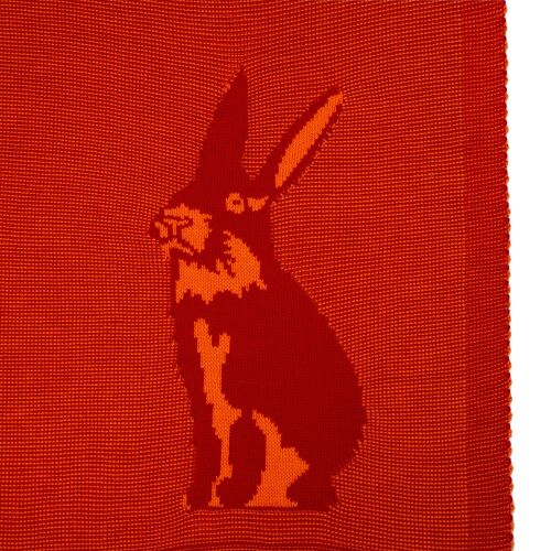 Плед Stereo Bunny, красный 4