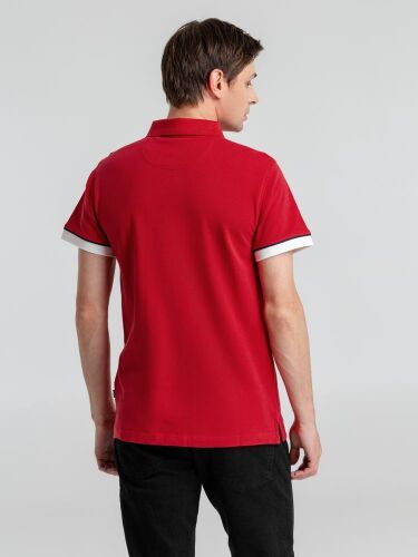 Рубашка поло мужская Anderson, красная, размер XXL 6