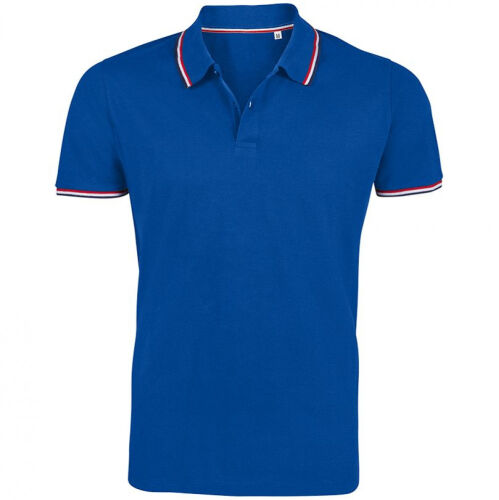 Рубашка поло мужская Prestige Men ярко-синяя, размер S 1