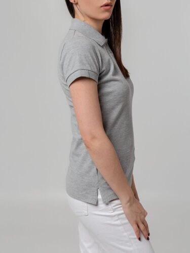 Рубашка поло женская Virma Premium Lady, серый меланж, размер L 5