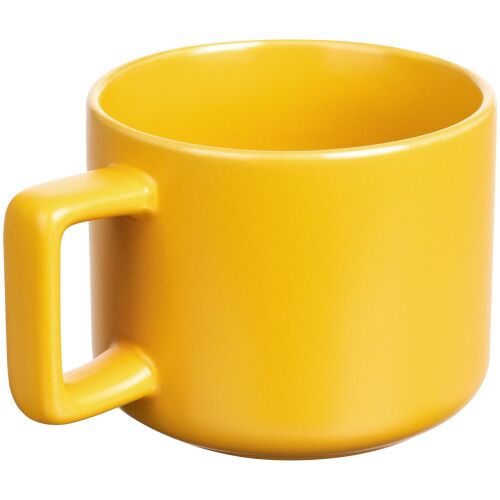 Чашка Jumbo, ver.2, матовая, желтая 2