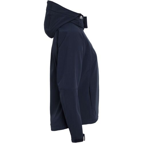 Куртка женская Hooded Softshell темно-синяя, размер M 1