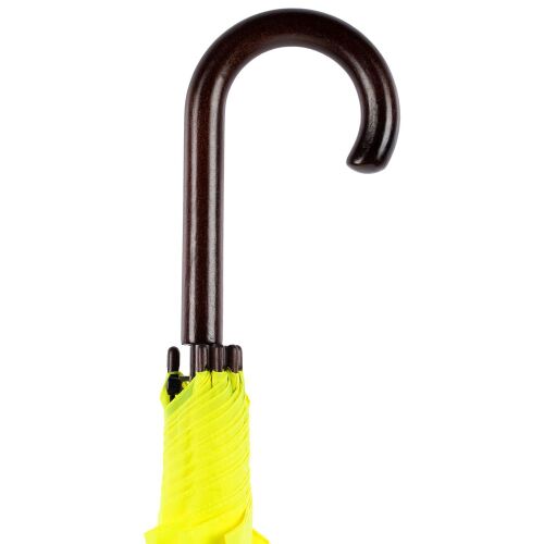Зонт-трость Standard, желтый неон 4