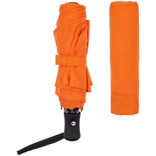Зонт складной Monsoon, оранжевый 4