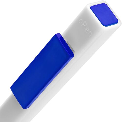 Ручка шариковая Swiper SQ, белая с синим 3