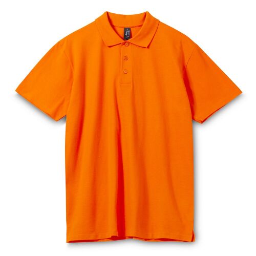 Рубашка поло мужская Spring 210 оранжевая, размер S 1