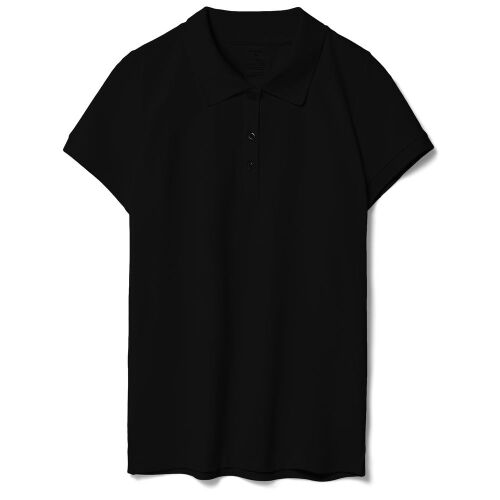 Рубашка поло женская Virma lady, черная, размер L 8