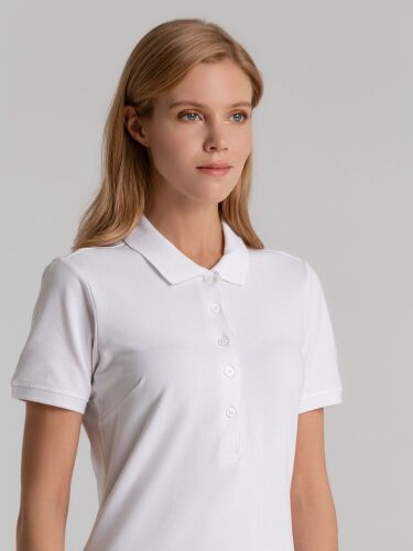 Рубашка поло женская Sunset белая, размер XXL 6