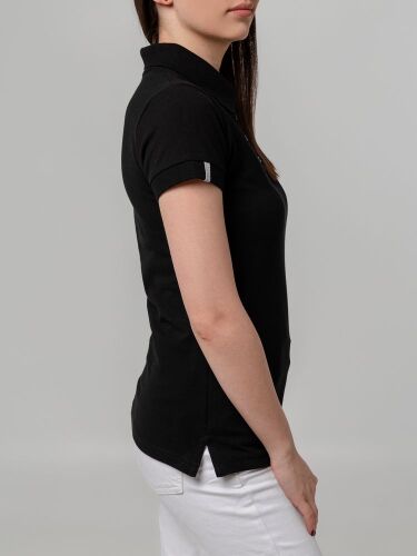 Рубашка поло женская Virma Premium Lady, черная, размер L 6