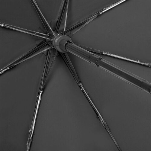 Зонт складной Carbonsteel Magic, черный 4