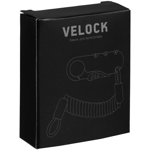 Кодовый замок для велосипеда Velock, черный 4