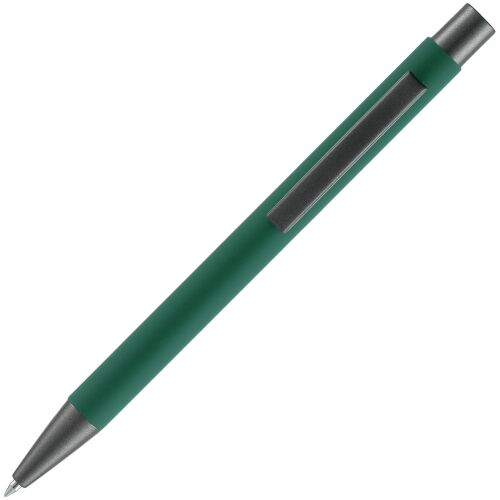 Ручка шариковая Atento Soft Touch, зеленая 3