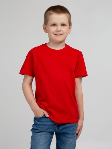 Футболка детская Regent Kids 150 красная, на рост 96-104 см (4 г 5