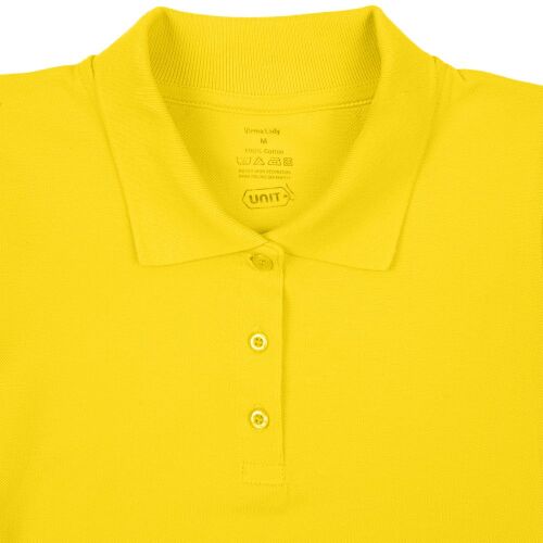 Рубашка поло женская Virma lady, желтая, размер XXL 2