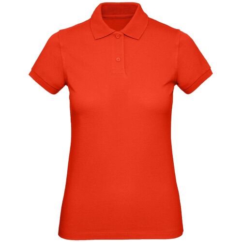 Рубашка поло женская Inspire красная, размер S 1