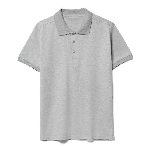 Рубашка поло мужская Virma Stretch, серый меланж, размер L 1