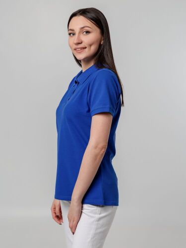 Рубашка поло женская Virma Stretch Lady, ярко-синяя, размер M 6