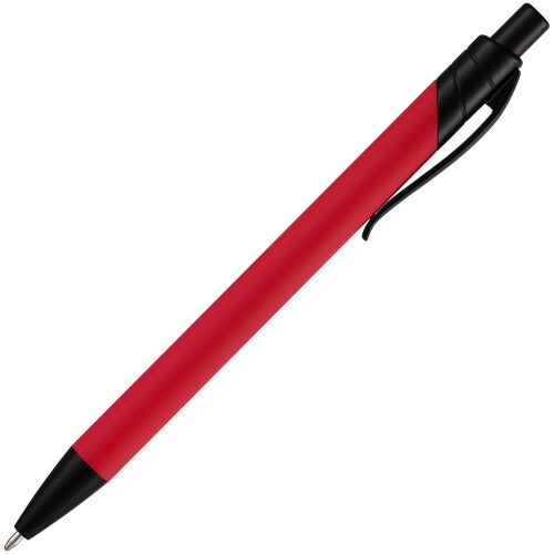 Ручка шариковая Undertone Black Soft Touch, красная 3