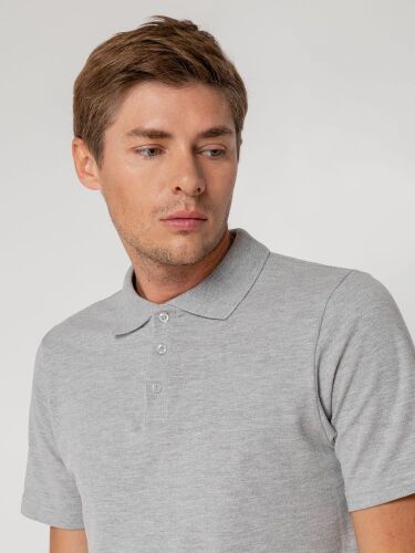 Рубашка поло мужская Virma light, серый меланж, размер S 6