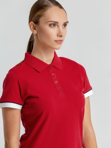 Рубашка поло женская Antreville, красная, размер S 5