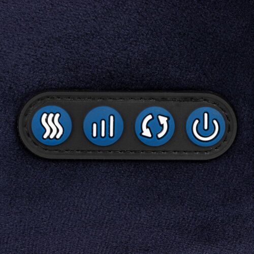 Дорожная подушка-массажер inRelax, синяя 3