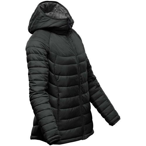 Куртка компактная женская Stavanger черная с серым, размер M 11
