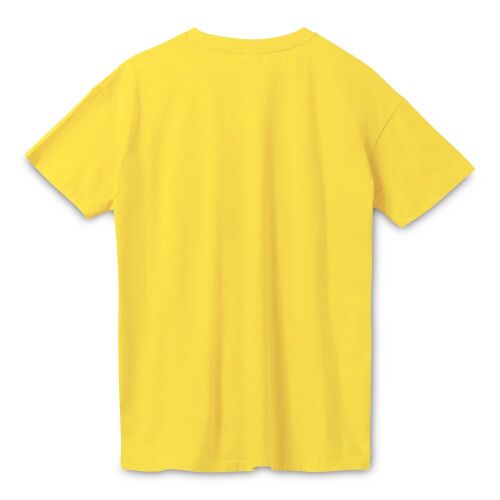 Футболка Regent 150 желтая (лимонная), размер XL 2