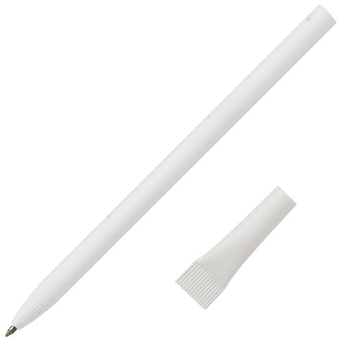 Ручка шариковая Carton Plus, белая 1