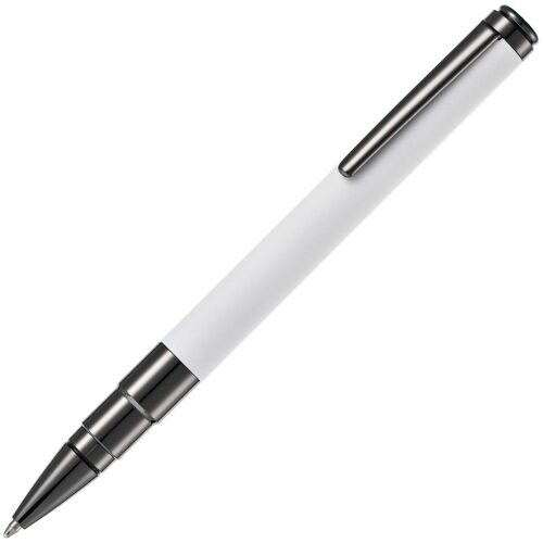 Ручка шариковая Kugel Gunmetal, белая 1